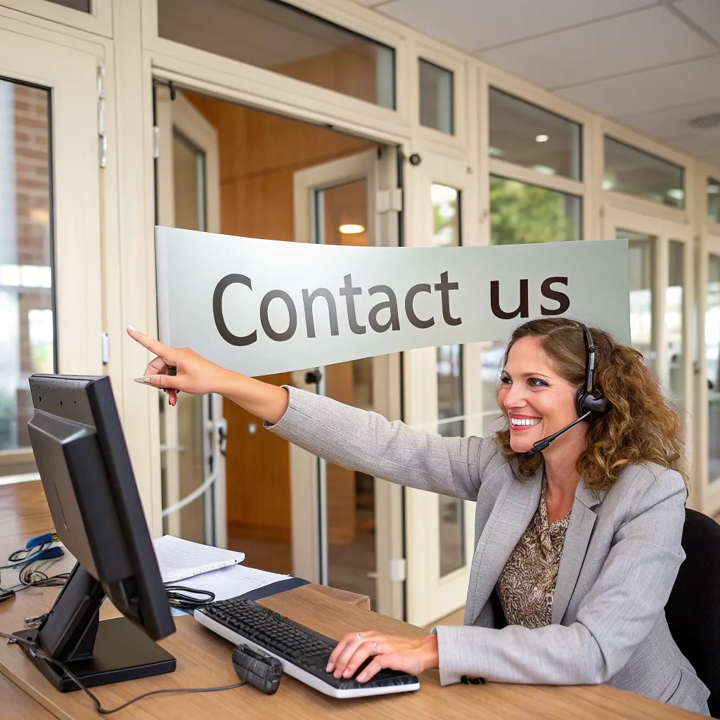 Contact Us Illustration